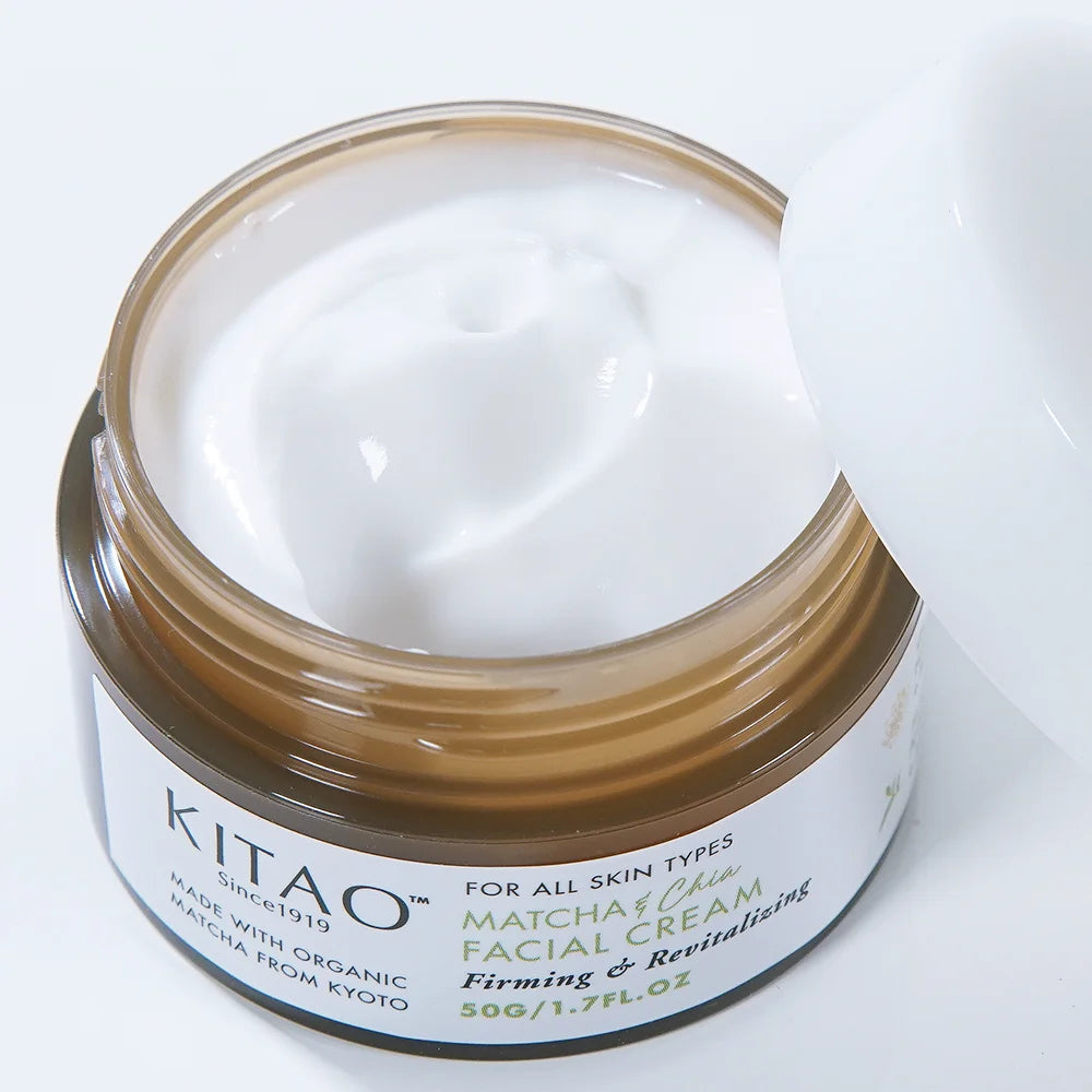 KITAO veido odos kremas MATCHA & CHIA FACIAL CREAM, 50 g