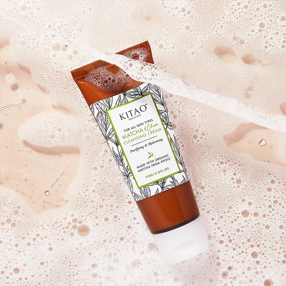 KITAO MATCHA & CHIA CLEANSING CREAM, 110 g