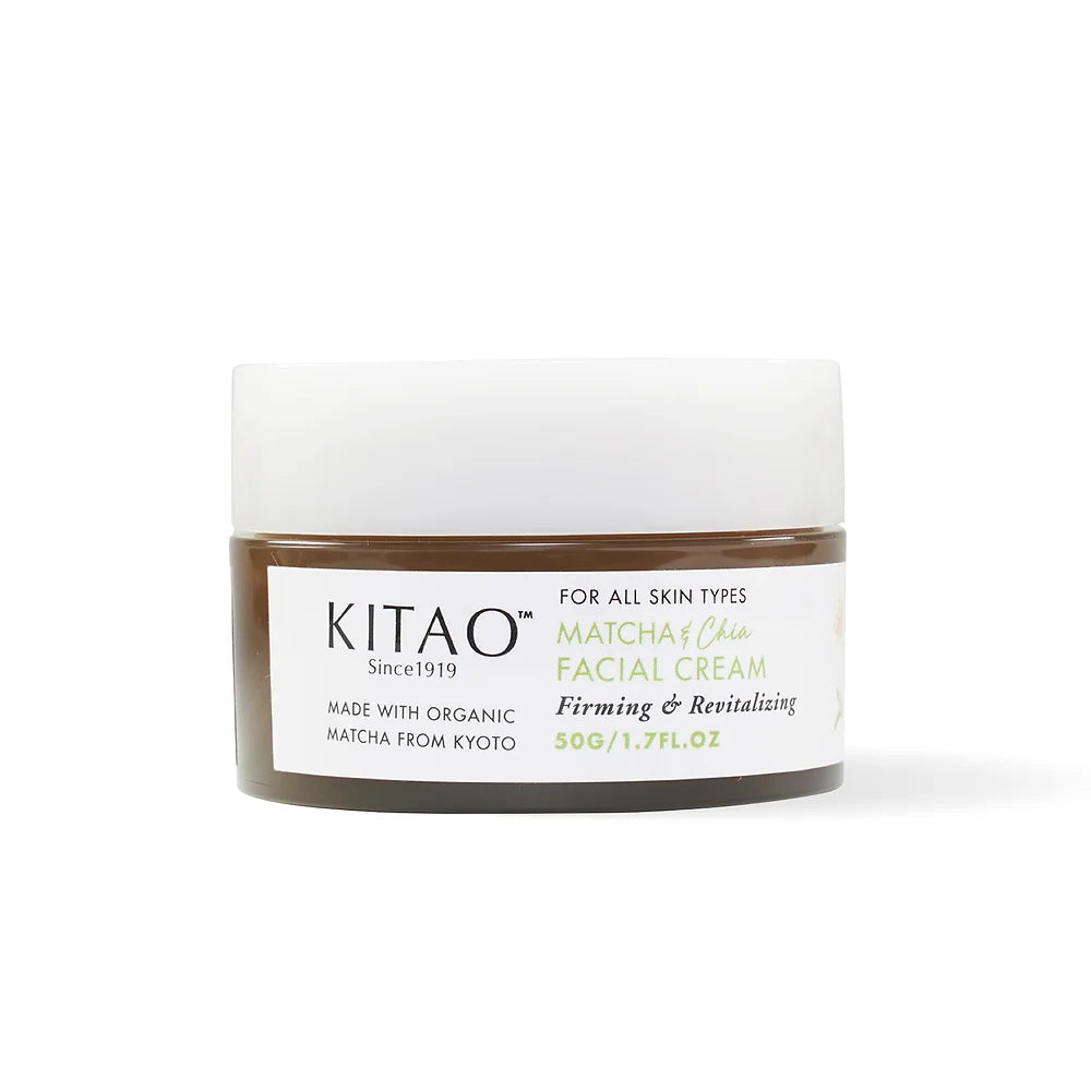KITAO MATCHA & CHIA FACIAL CREAM, 50 g