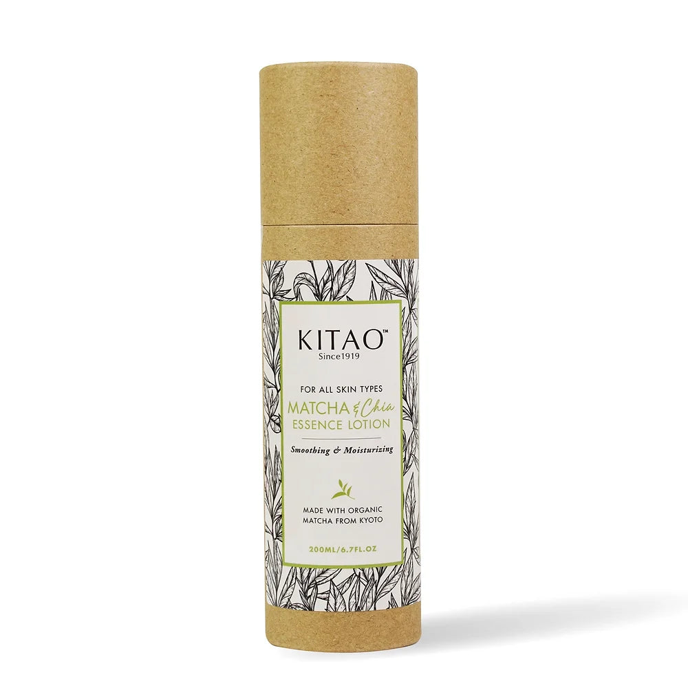 KITAO Matcha & Chia Essence Lotion, 200 ml