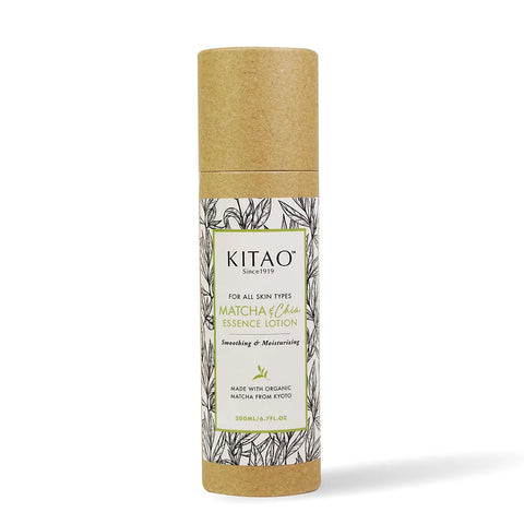 KITAO veido odos esencija losjonas MATCHA & CHIA ESSENCE LOTION, 200 ml