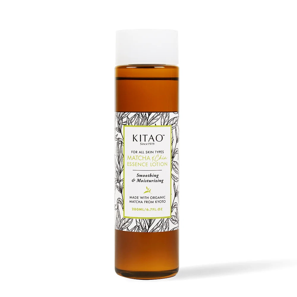KITAO Matcha & Chia Essence Lotion, 200 ml