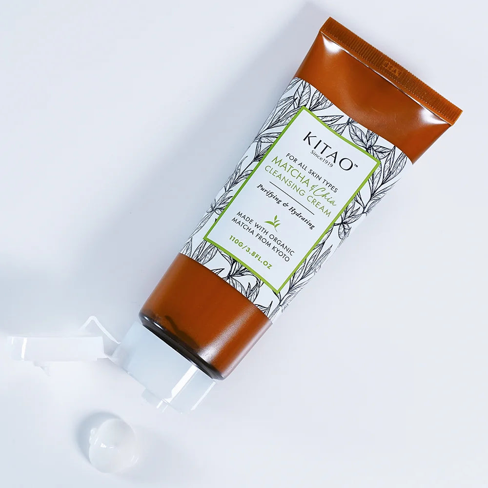 KITAO MATCHA & CHIA CLEANSING CREAM, 110 g