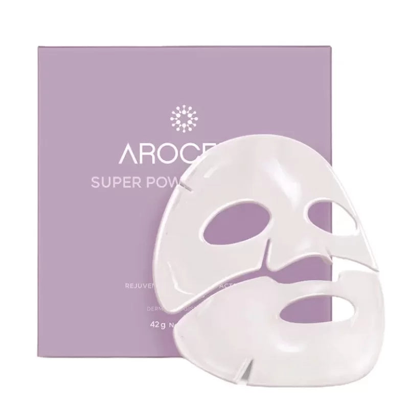 Arocell Super Power Mask EX intensely moisturizing collagen mask, 1 pc.