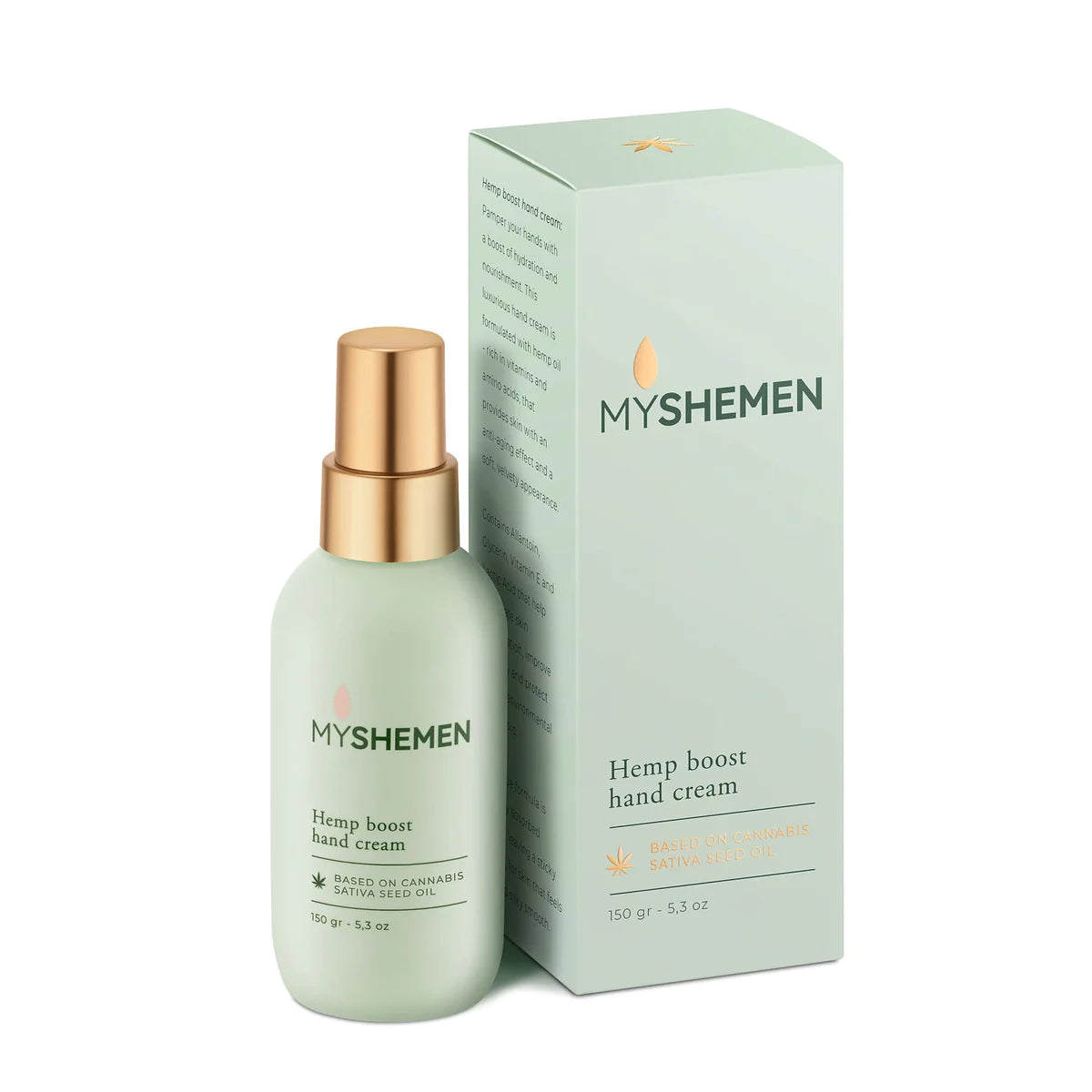 MYSHEMEN Hemp oil-based hand cream