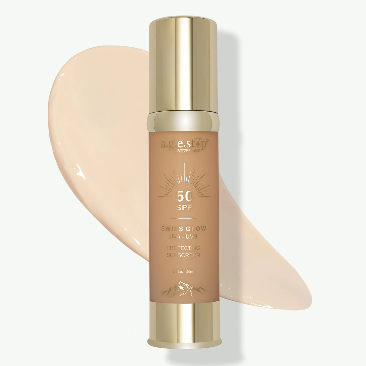 AGE STOP SWISS GLOW SPF50 Protective cream, 50 ml.