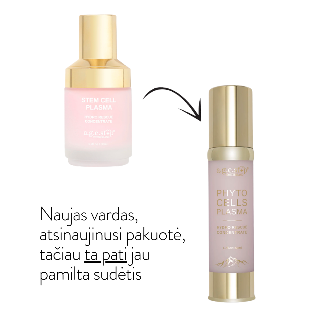Age Stop STEM CELL PLASMA renewed packaging - PHYTO CELLS PLASMA concentrate 50 ml.
