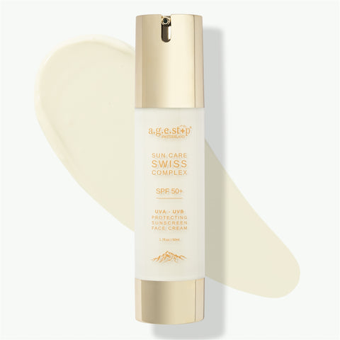 AGE STOP dieninis apsauginis veido kremas SWISS ROYAL SPF 50+, 50 ml (pažeista pakuotė-sulankstyta dėžutė)