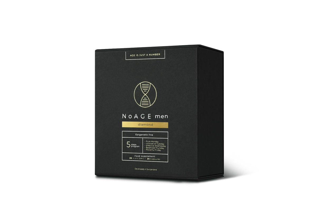 NoAGE Men Diamond 5-step program for male vitality and energy