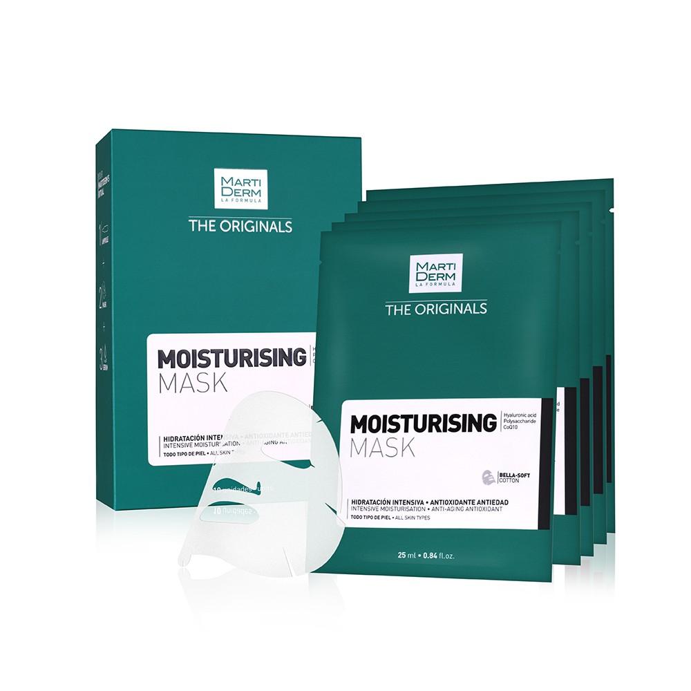 MARTIDERM MOISTURISING FACIAL MASK. 25 ML X 10 PCS.