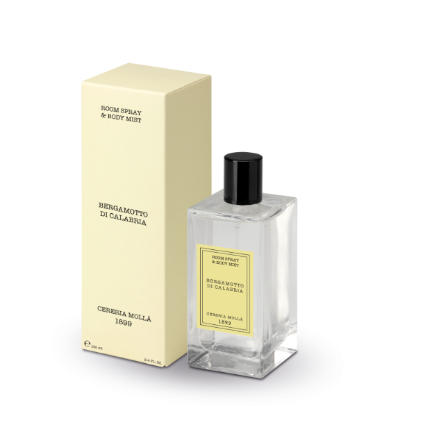 "Cereria Molla" room spray and body mist "Bergamotto Di Calabria", 100 ml