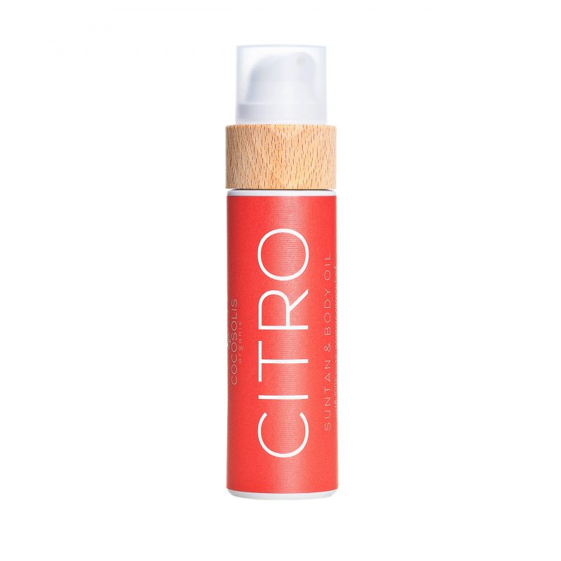 Cocosolis CITRO organic tanning body oil