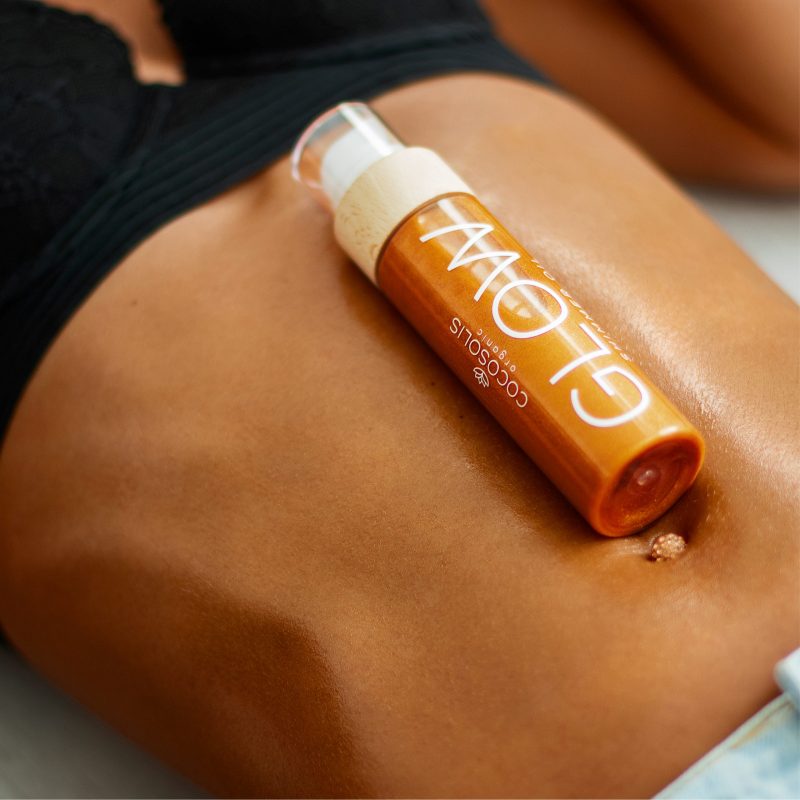 Cocosolis GLOW natural shimmering body oil