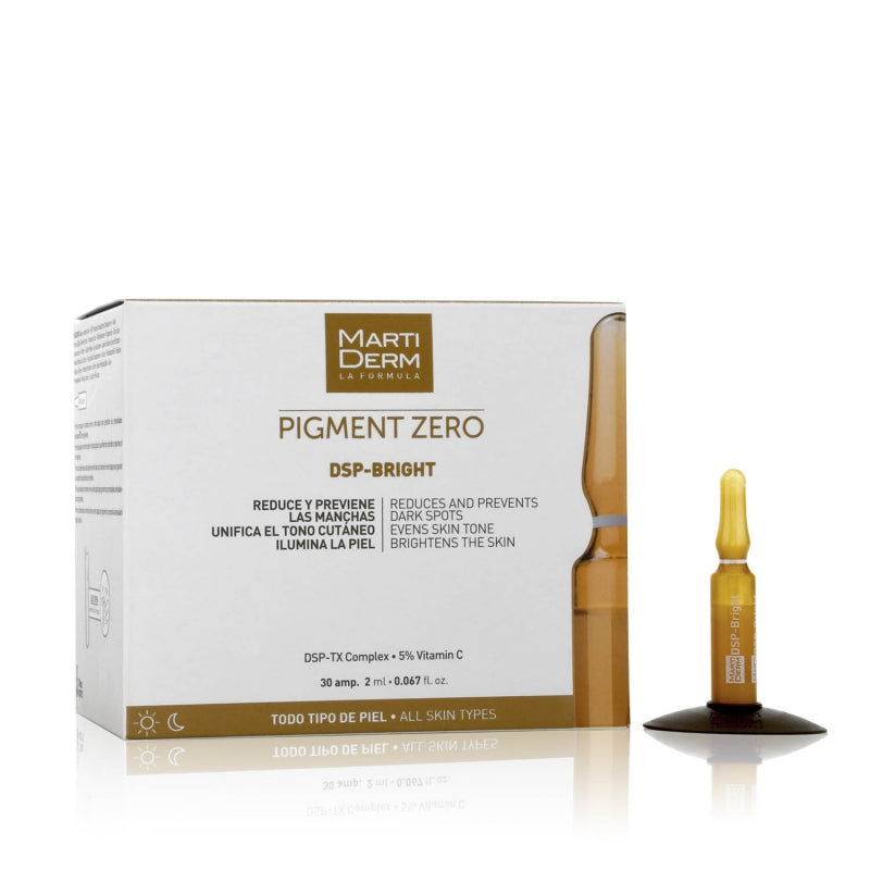DEPIGMENTING AMPOULES FOR FACIAL SKIN PIGMENT ZERO DSP-BRIGHT, 30 AMP.