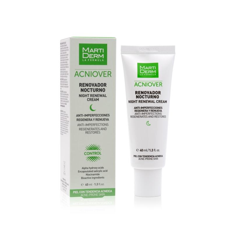 MARTIDERM ACNIOVER NIGHT RENEWAL CREAM, 40 ml