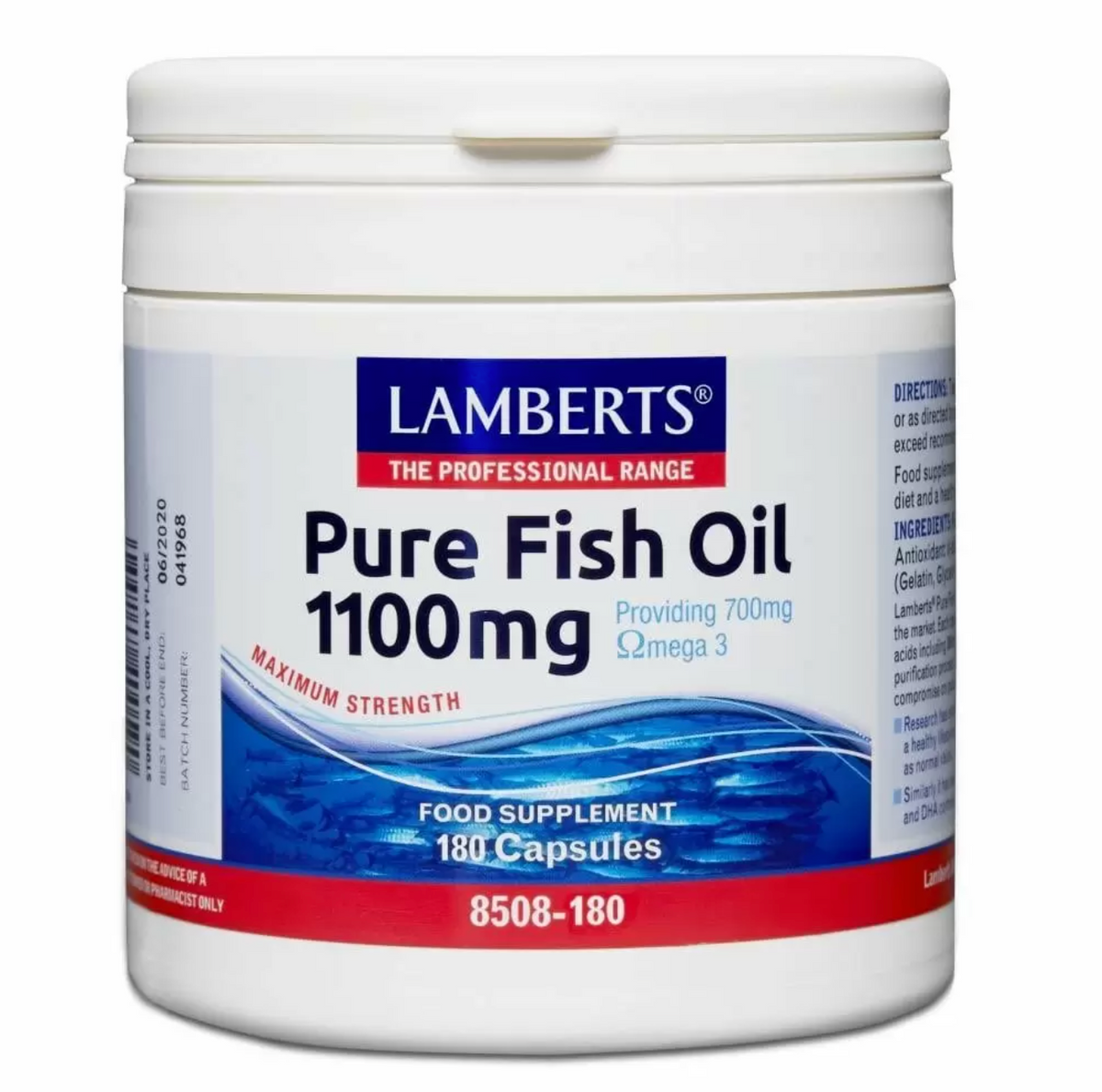 Lamberts® Pure Fish Oil 1100 mg