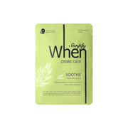 Simply When® Cosmic Calm soothing extra-soft cotton sheet mask