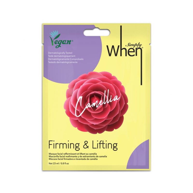 Simply When Camellia Vegan Firming Face Mask