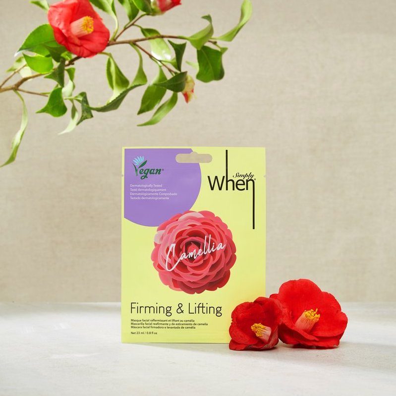 Simply When Camellia Vegan Firming Face Mask