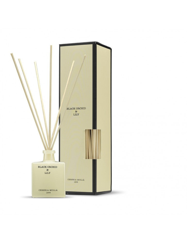 "Cereria Molla" Black Orchid & Lily home fragrance diffuser 100 ml