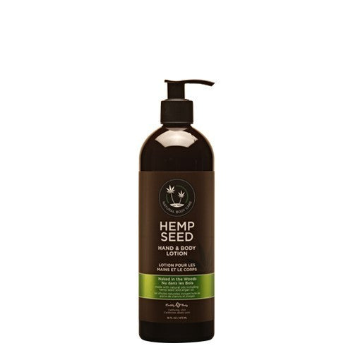 HEMP SEED HAND & BODY LOTION NAKED IN THE WOODS 473 ml.