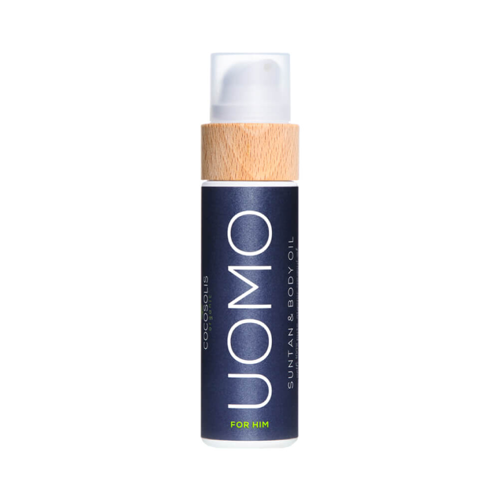 Cocosolis UOMO MEN organic tanning body oil