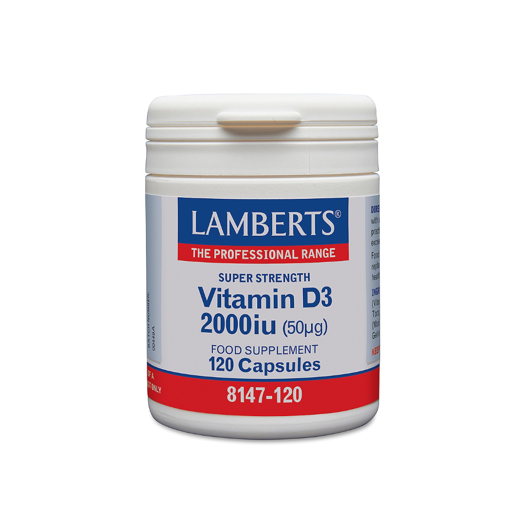 Lamberts® Vitamin D3 2000 IU (50 µg)