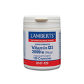Lamberts® Vitaminas D3 2000 TV (50 µg)